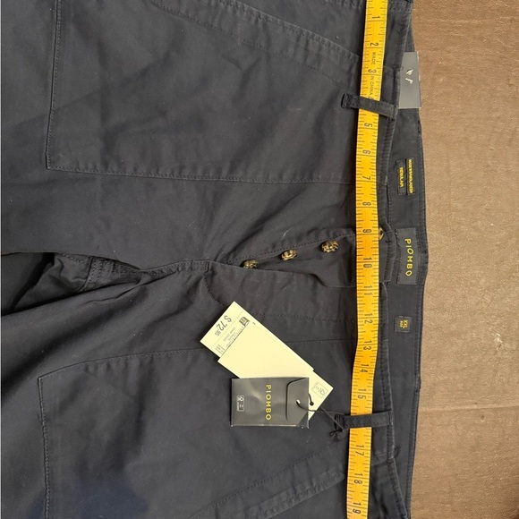 Piombo Button Up Bermuda Flat Front Shorts Men’s XXL NWT - Picture 5 of 7